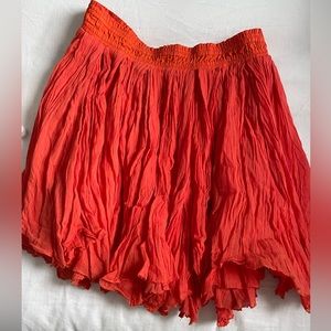 Free people strapless top